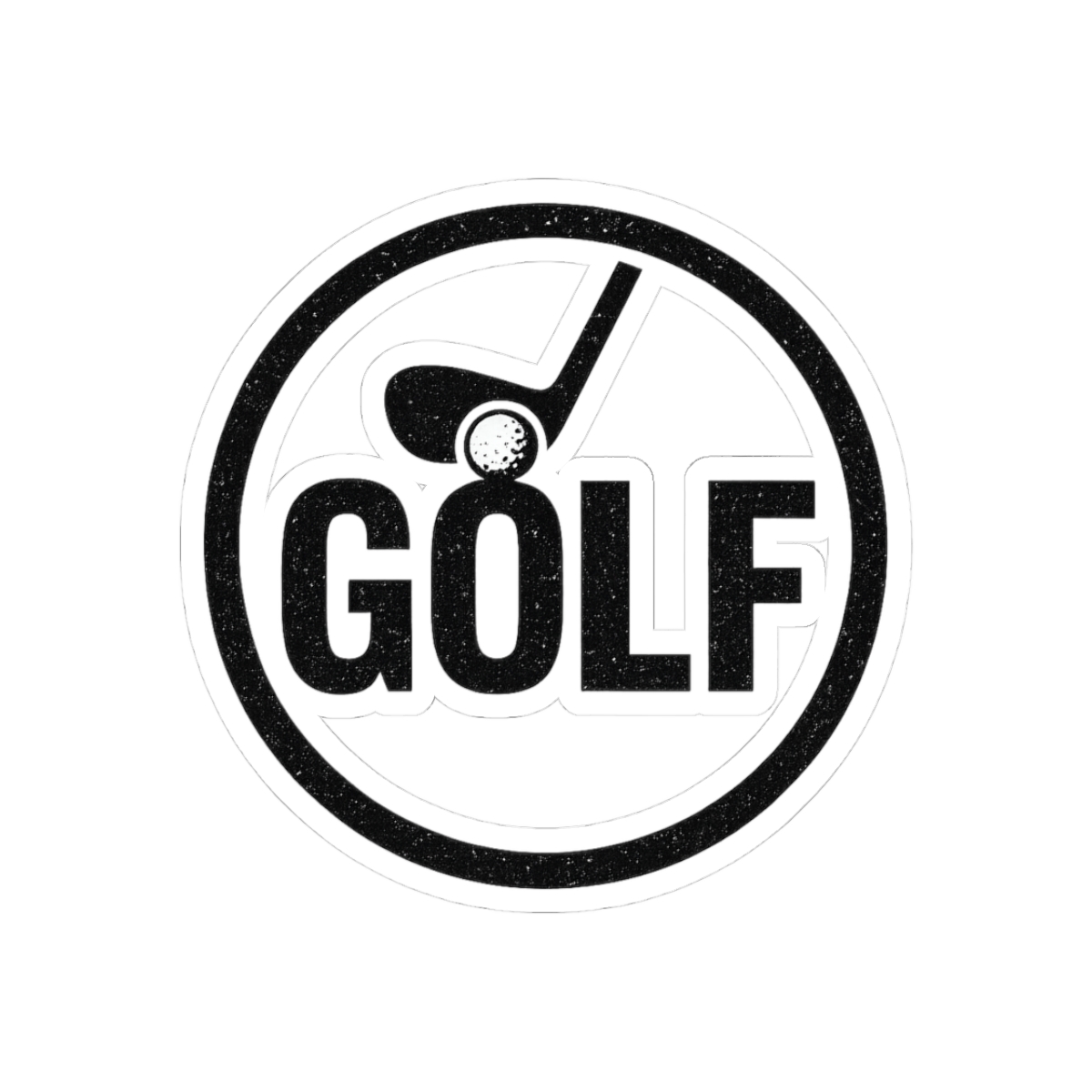 Golf Club Equipment Sticker - Official stickers merchandise