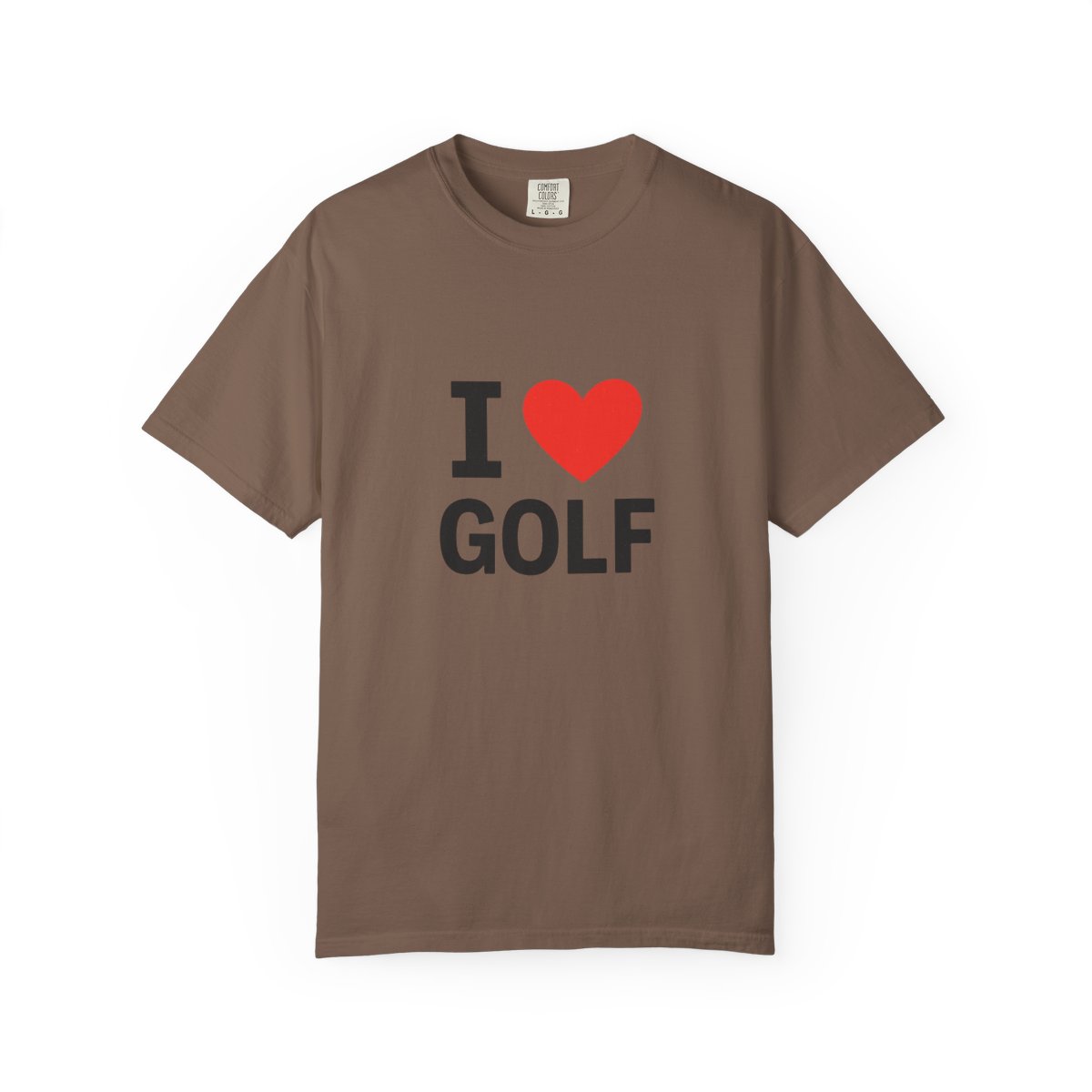 Classic I Love Golf T-Shirt for Passionate Golf Lovers - alternate angle 3, merchandise