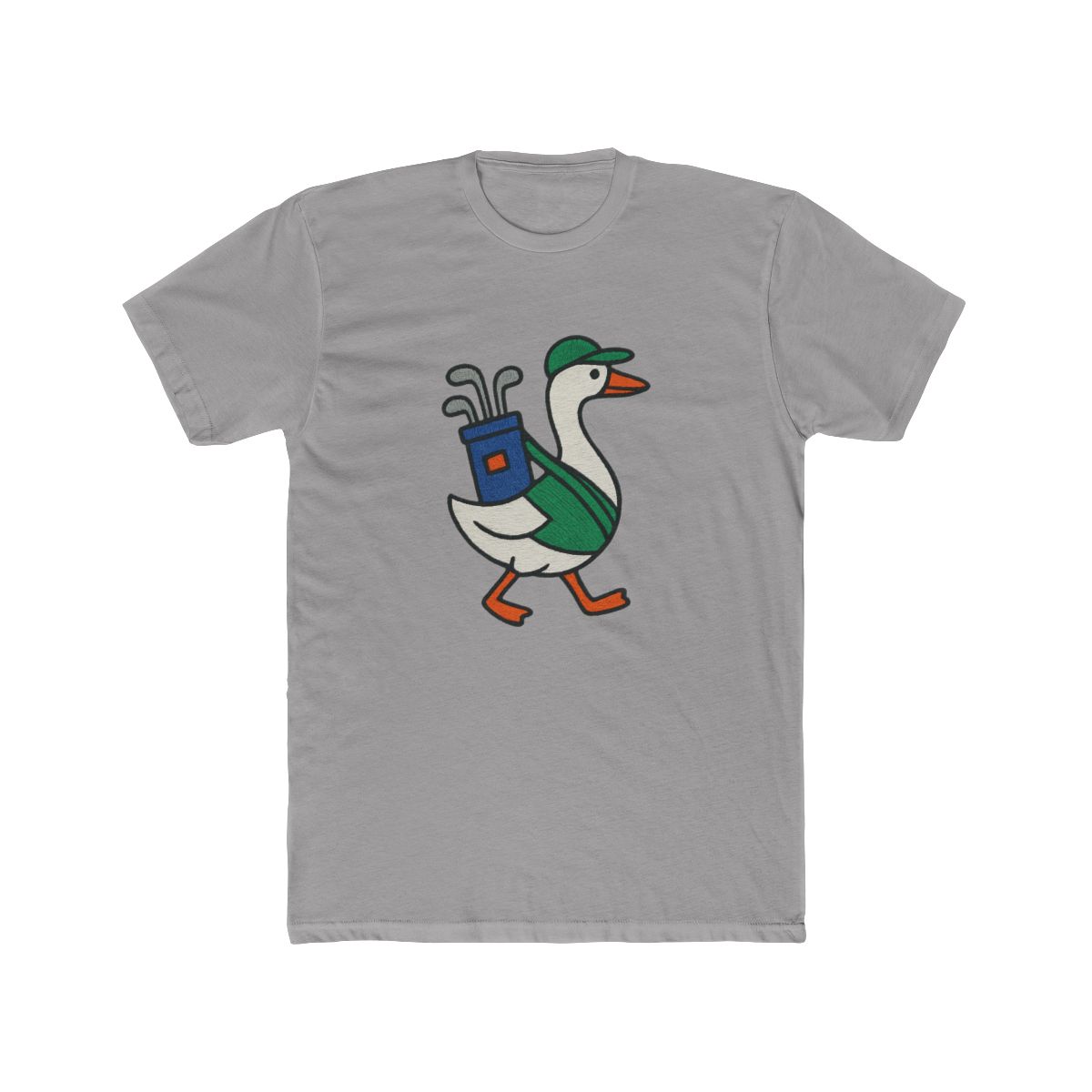 Blue Jean Goose Golfer Bird T-Shirt - Official t-shirts merchandise