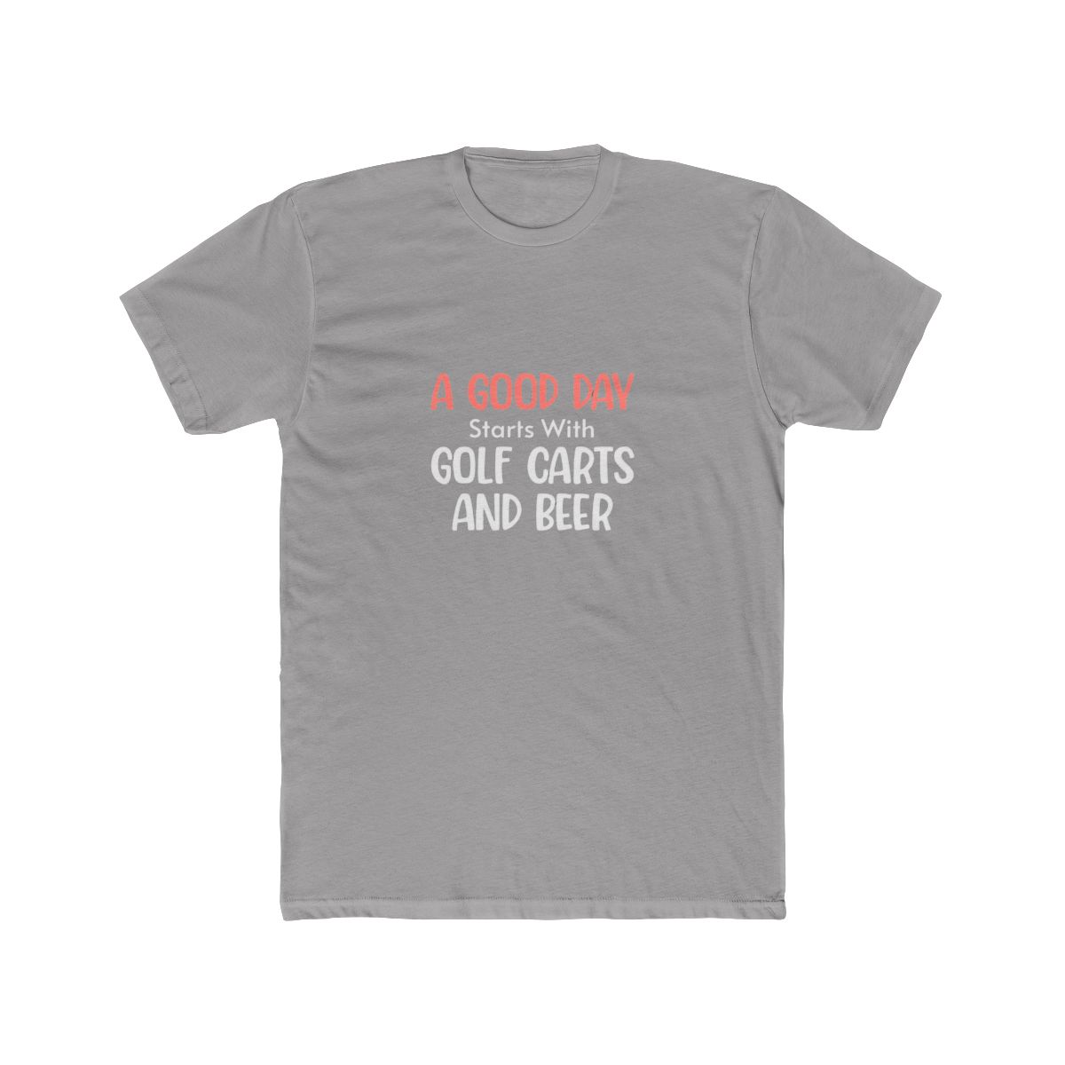 Golf Cart Beer Caddy Good Day Funny T Shirt - Official t-shirts merchandise