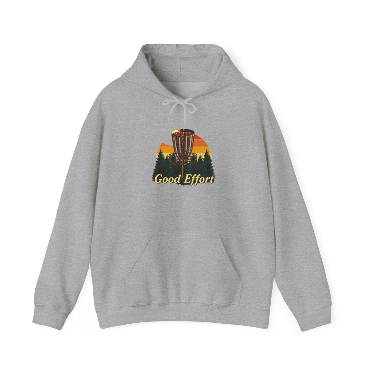 Sarcastic Good Effort Disc Golf Humor Hoodie - Official hoodies merchandise