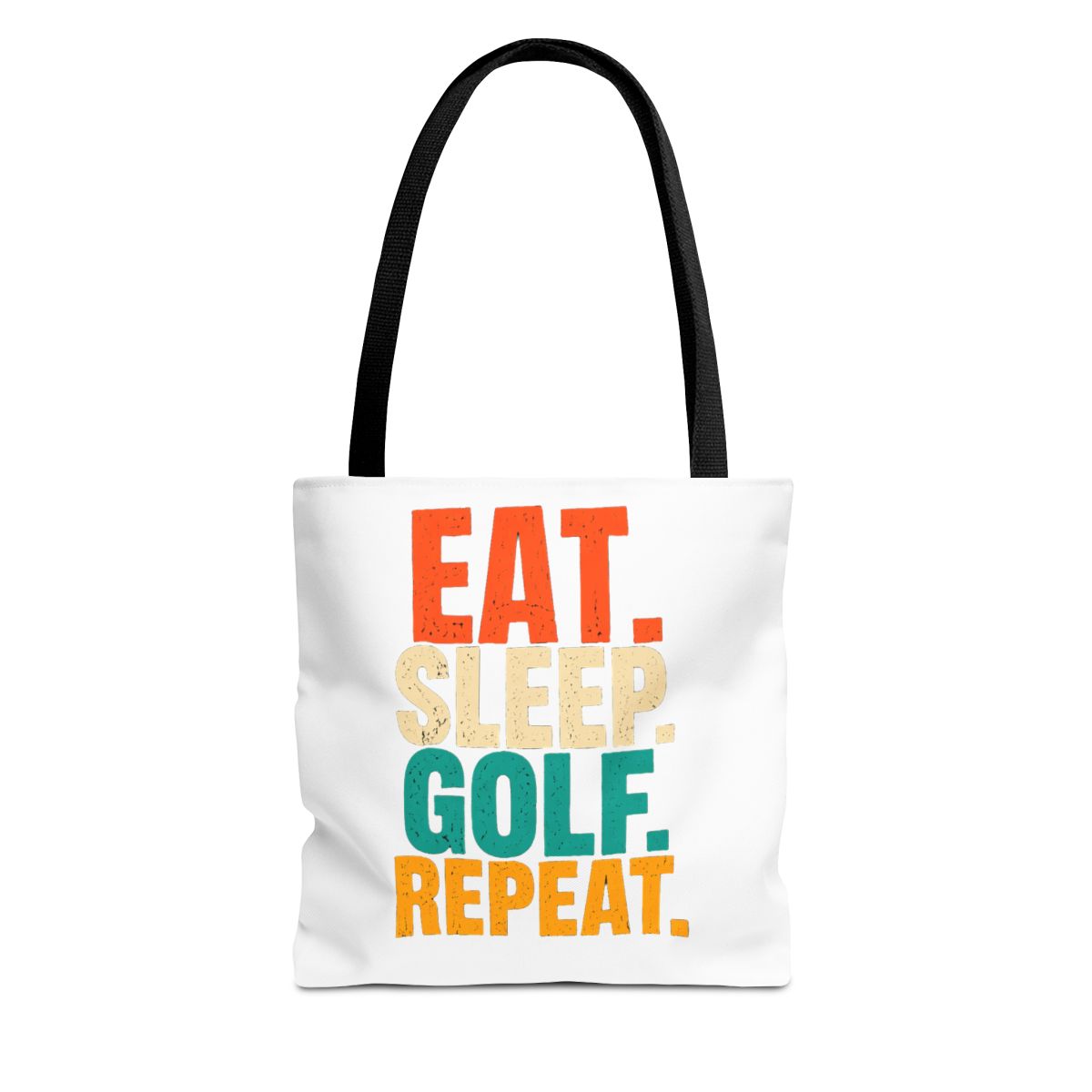 Eat Sleep Golf Repeat Bags | Funny Reusable Golf Bag - Official Creator merchandise
