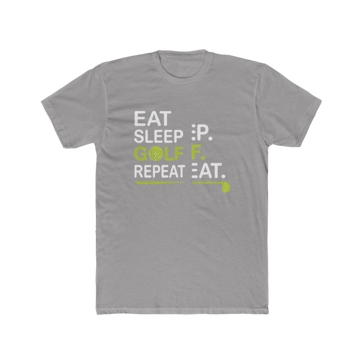 Eat Sleep Golf Repeat Bold T Shirt - Official t-shirts merchandise