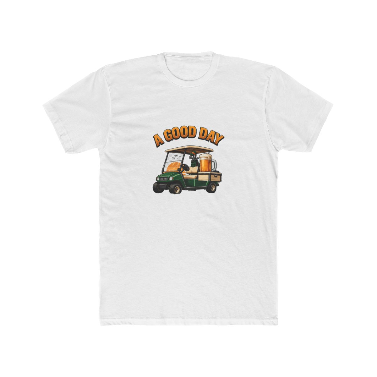 A Good Day Starts With Golf Carts & Beer Funny T Shirt - Golfer Gift - Official t-shirts merchandise