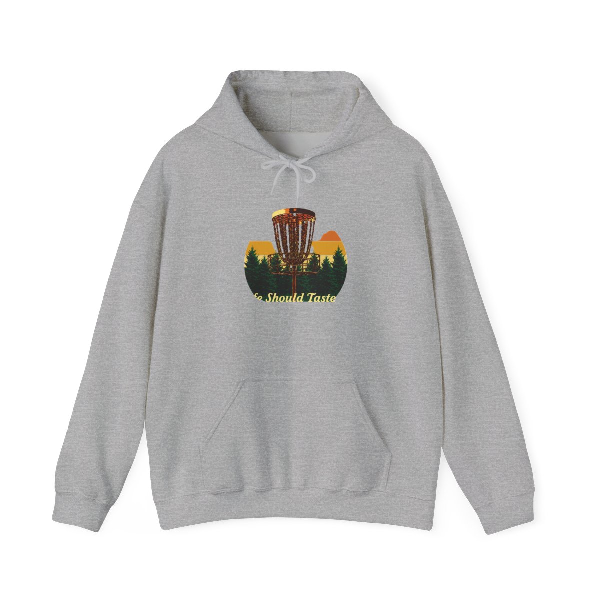 Life Tastes Good as Disc Golf Positive Quote Hoodie - Disc Golfer Gift - Official hoodies merchandise
