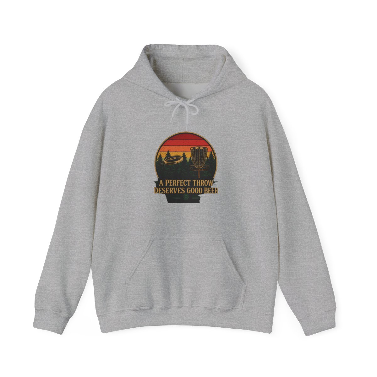 Perfect Throw Deserves Good Beer Disc Golf Drinkin Hoodie - Official hoodies merchandise