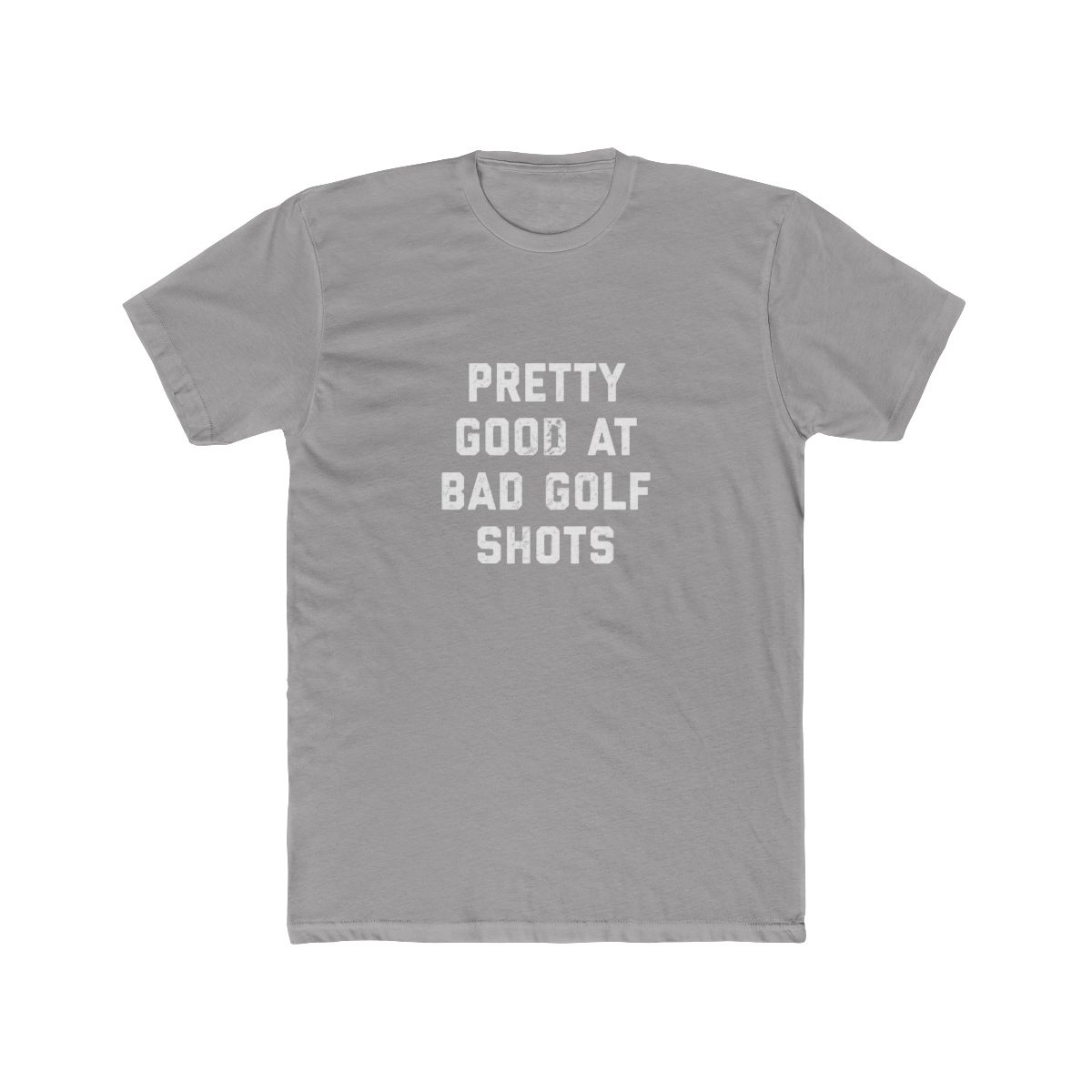 Pretty Good At Bad Golf Shots T Shirt Funny Sarcastic Golfing Gift Graphic Novelty Tee - Official t-shirts merchandise
