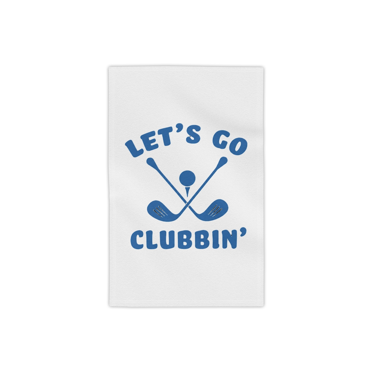 Funny Golf Club Humor Modern Golfer Sports Blue Towel - Official Creator merchandise