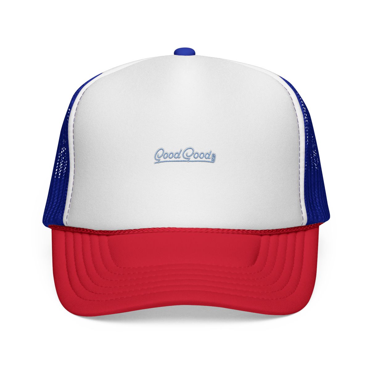 Good Golf Life - Birdie Blue Trucker Hat - alternate angle 5, merchandise