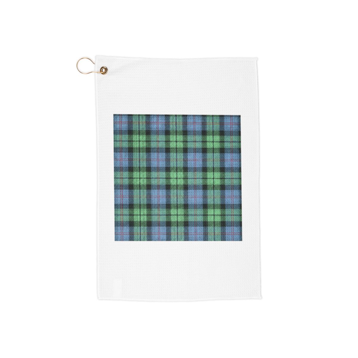 Traditional Clan Campbell Tartan Plaid Golf Towel - Official Creator merchandise