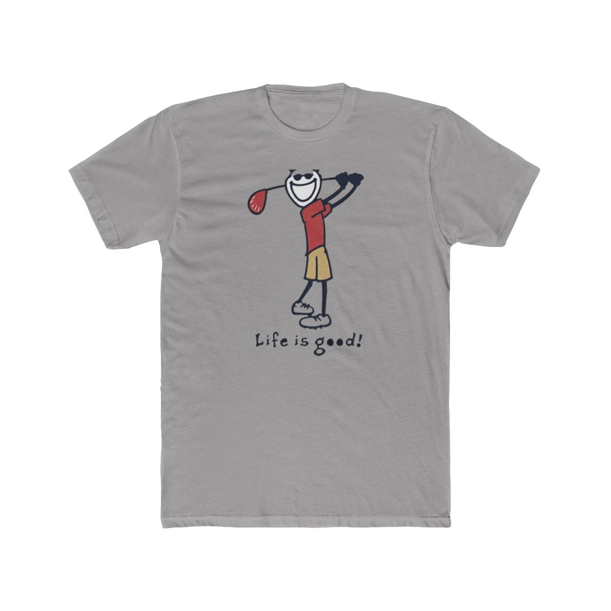 Playful Golfer Positive Message T-Shirt - Lighthearted Golf Gift Good Good - Official t-shirts merchandise